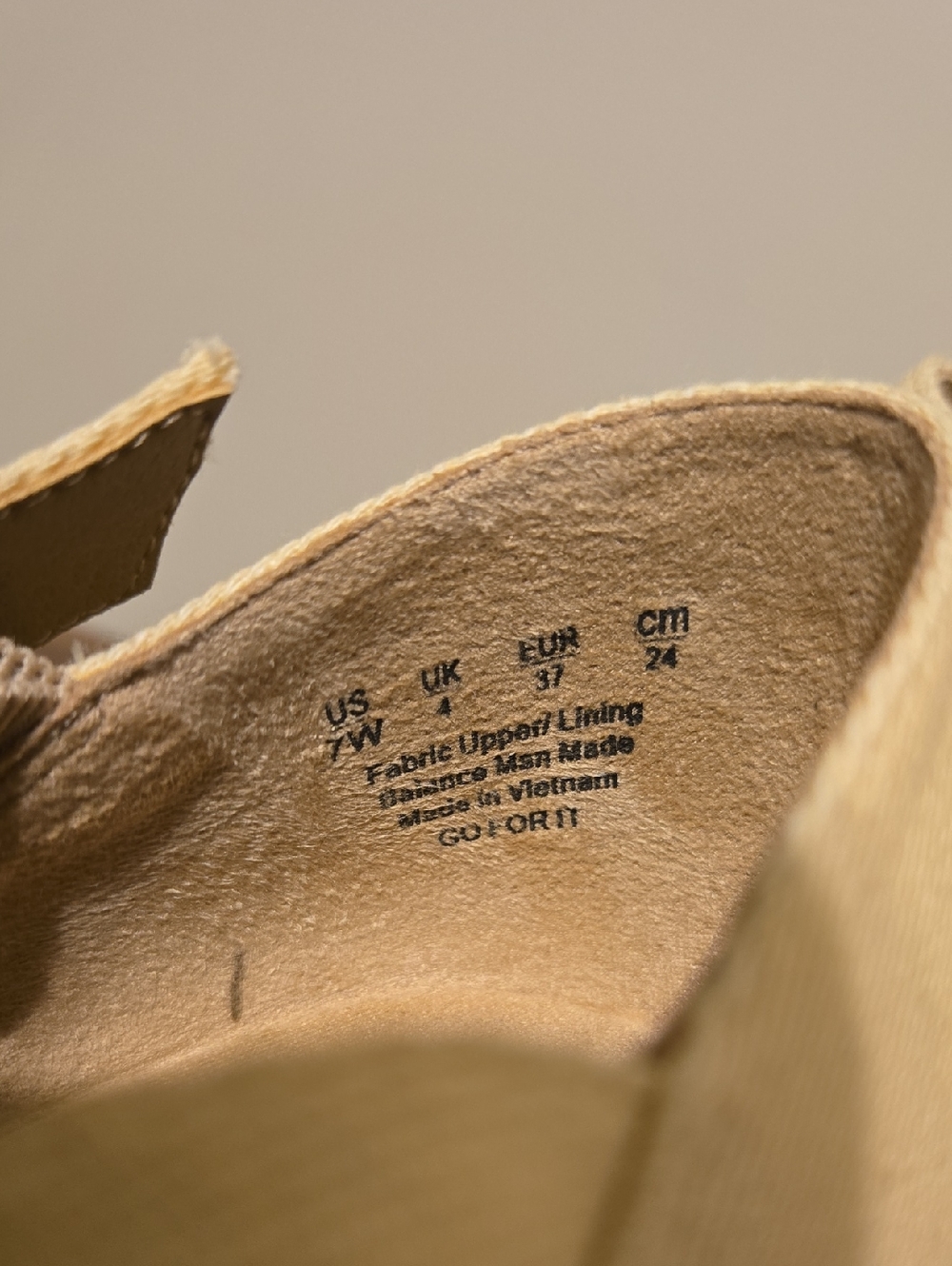 LifeStride Go For It Women's Wedge Sandals - Pale Yellow 7W NWOT Life Stride - Picture 5 of 7
